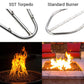 HPC Fire 42"x14" Rectangle H-Burner Bowl Pan Electronic Ignition HI/LO Fire Pit Insert