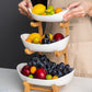 Claire Wooden Fruit Basket - Western Nest, LLC