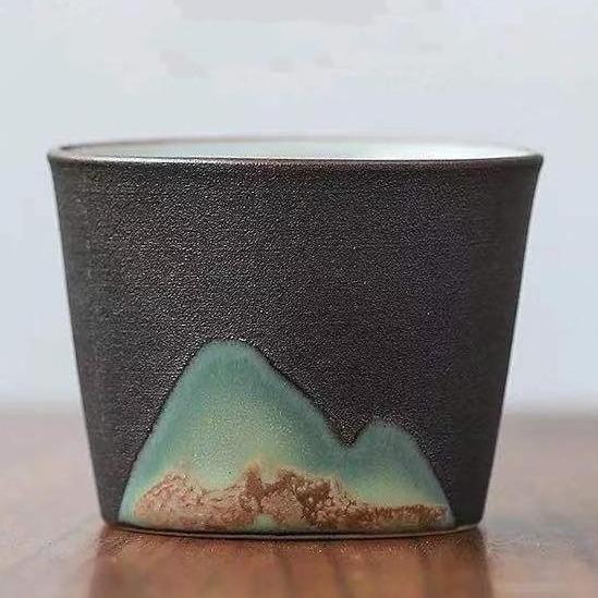 Distant Mountain Tea Cups