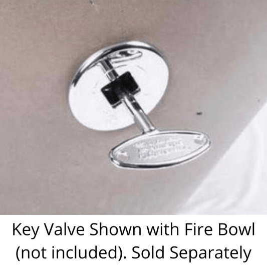 Key Valve The Outdoor Plus Key Valve Installation for Fire Bowl