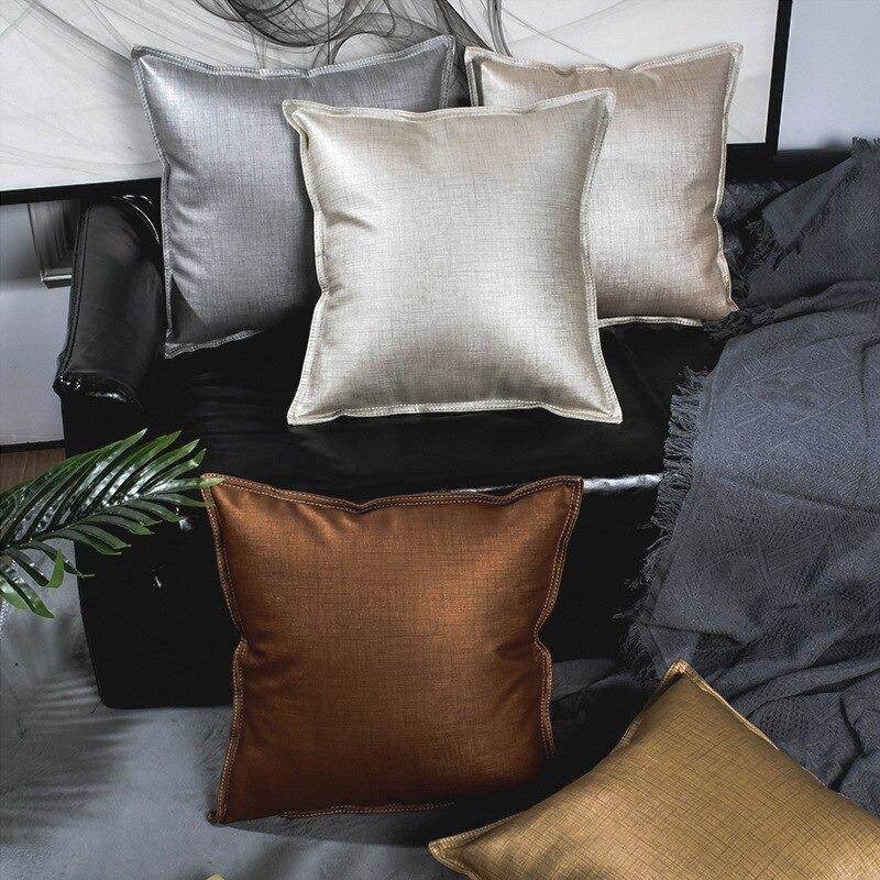 Lexi Outdoor Faux Leather Pillow Covers