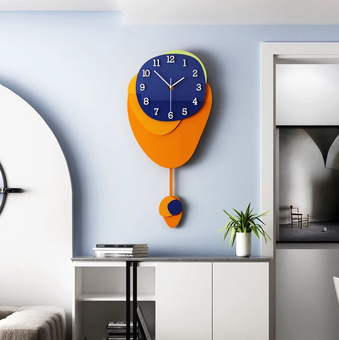 Lloyd Art Deco Wall Clock