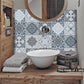Mediterranean Blue Tile Decal Set - Western Nest, LLC