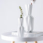 Modern Origami Ceramic Tabletop Vases - Western Nest, LLC