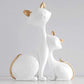 Mom & Kitten Figurine