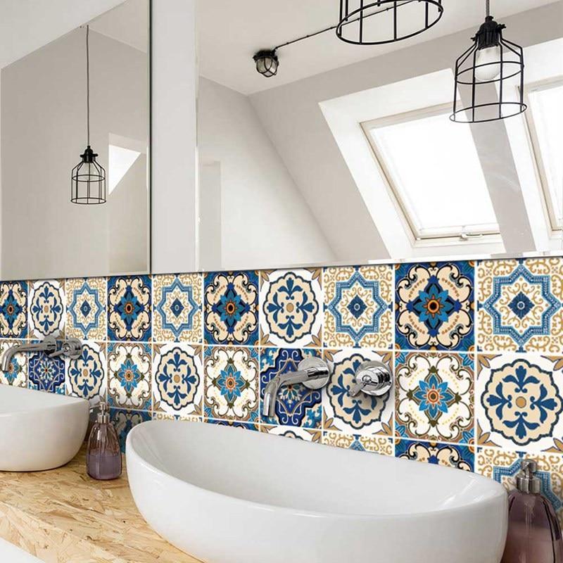 Moroccan-Style Tile Decal Set - Western Nest, LLC