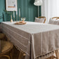Decorative Table Cloth With Tassels