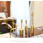 Gold Candle Holders - Western Nest, LLC
