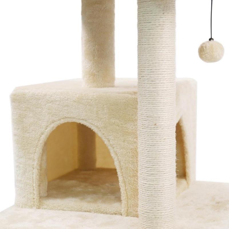 Cat Condo Climbing Cat Tree with Scratching Posts - Western Nest, LLC