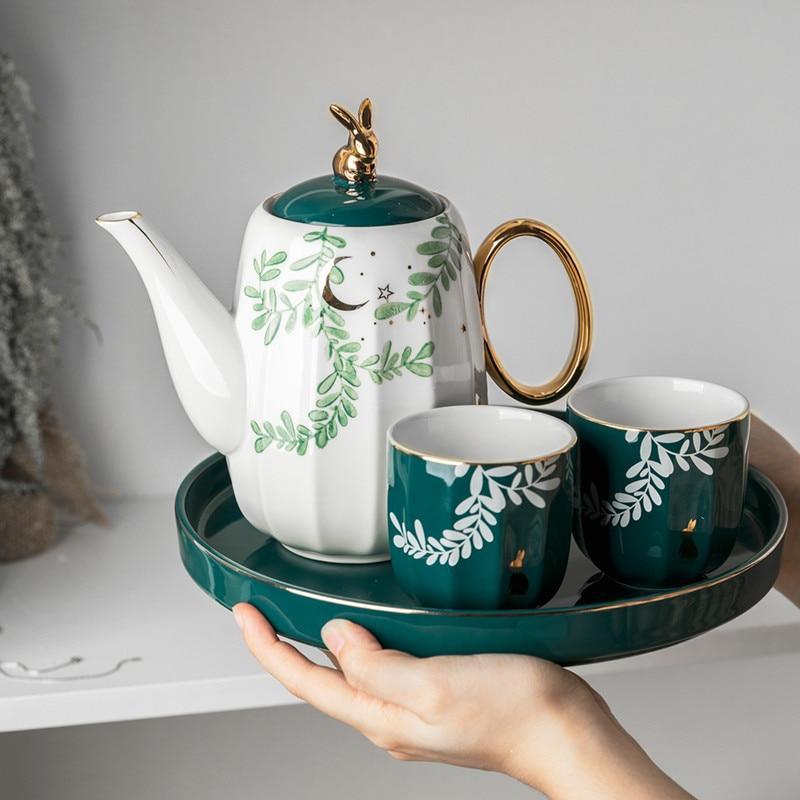 Juniper Porcelain Teapot Sets