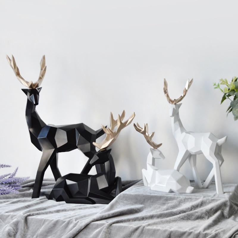 Nordic  Deer Ornaments