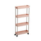 Mobile Trolley Storage Shelves on Wheels - Western Nest, LLC