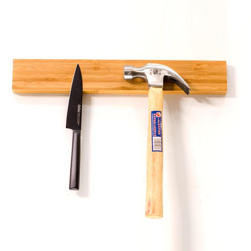 Butler Wall Mounted Wooden Magnetic Knife Rack