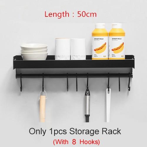Wall-Mount Sherrie Spice Rack Storage Shelves - Western Nest, LLC