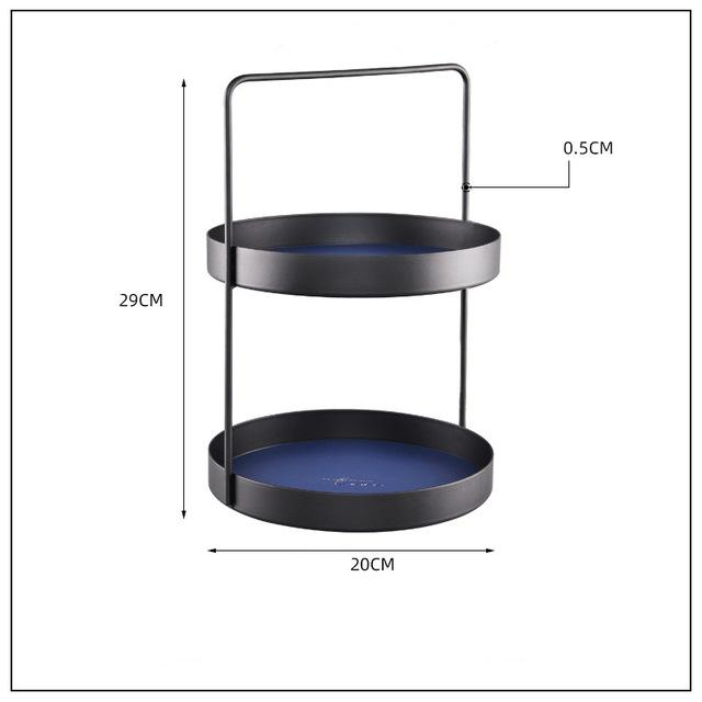 Arlo Double-Layer Tray Stand Collection - Western Nest, LLC