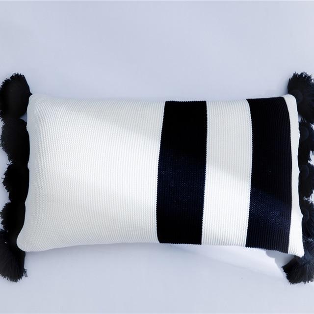 Maxwell Bold Stripe Knitted Pillow Cover