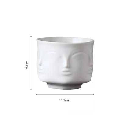 Nordic Art Face Vases