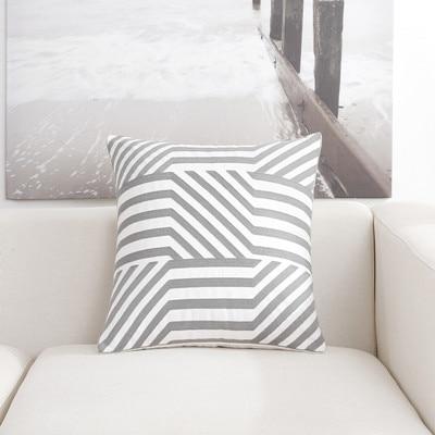 Zig Zag Embroidered Pillow Covers
