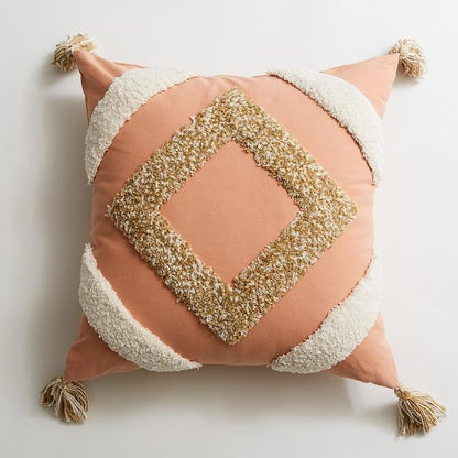 Melody Tasseled Pillow Cover
