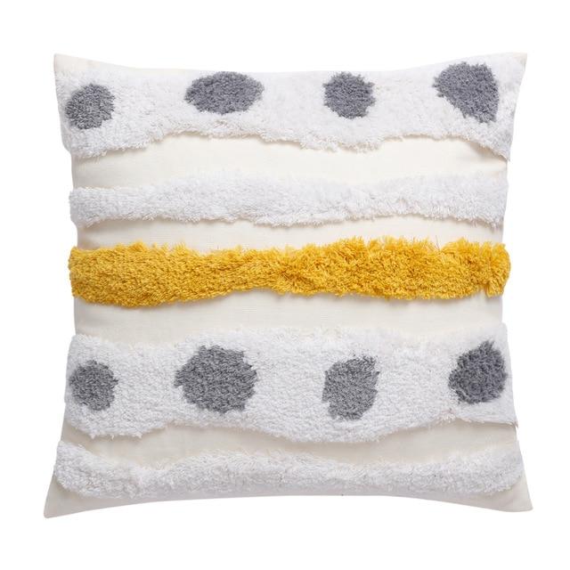 Dots and Stripes Boho Pillow Covers