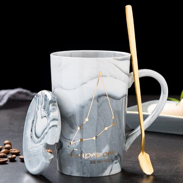 Aurora Constellation Mug and Spoon Set