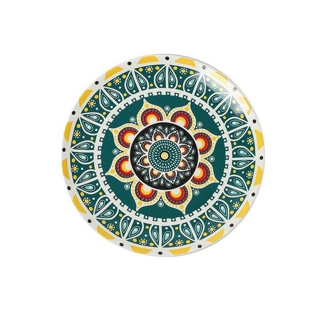 Idrissa Decorative Plates - Western Nest, LLC