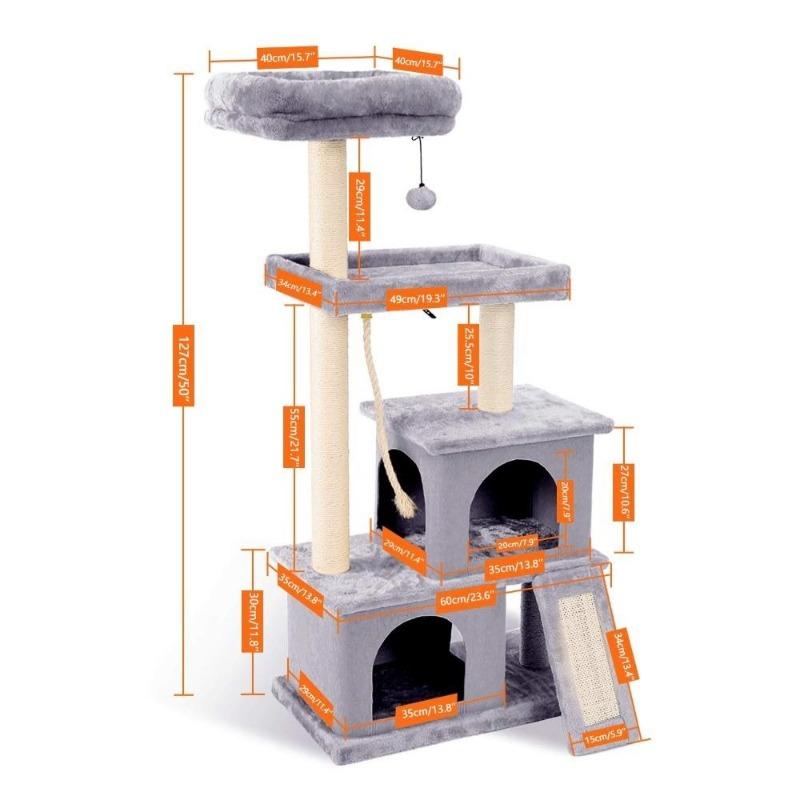 Jungle Gym Climbing Cat Tree with Scratching Posts