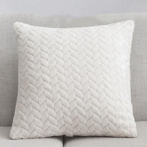 Chevron Solid Velvet Pillow Cover