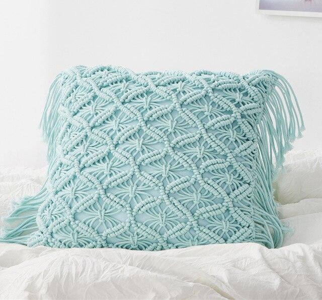 Bohemian Knitted Cushions - Western Nest, LLC