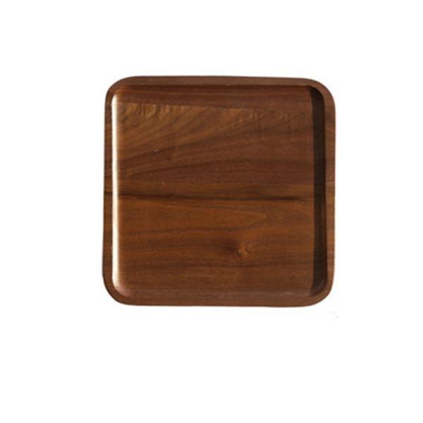 Guadalajara Walnut Solid Wood Plate - Western Nest, LLC