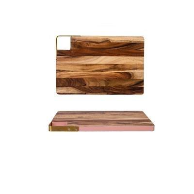 St. Petersburg Color Coded Acacia Wood Cutting Block