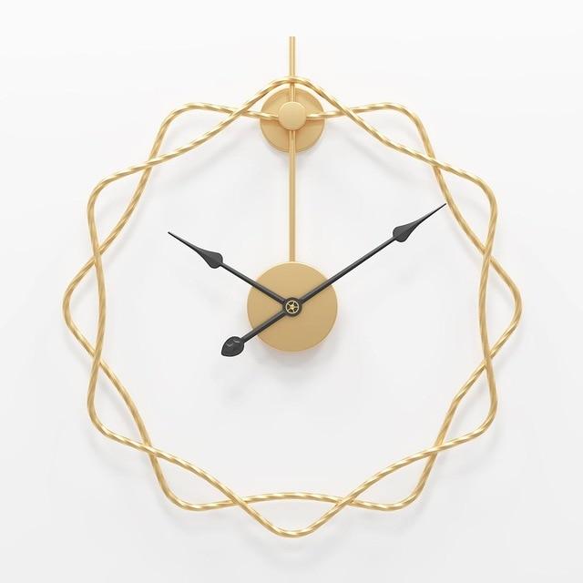 Wavy Modern Wall Clock