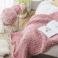 Yana Chunky Hand Knitted Blanket
