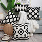 Boldness Part 1 Black and White Pillow Covers