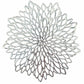 Metallic Floral PVC Placemats - Western Nest, LLC