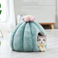 Cactus Cat Cave with Removable Cat Bed Cushion - Western Nest, LLC