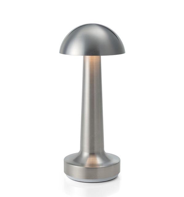 Mushroom Style Cordless Table LED Lamp