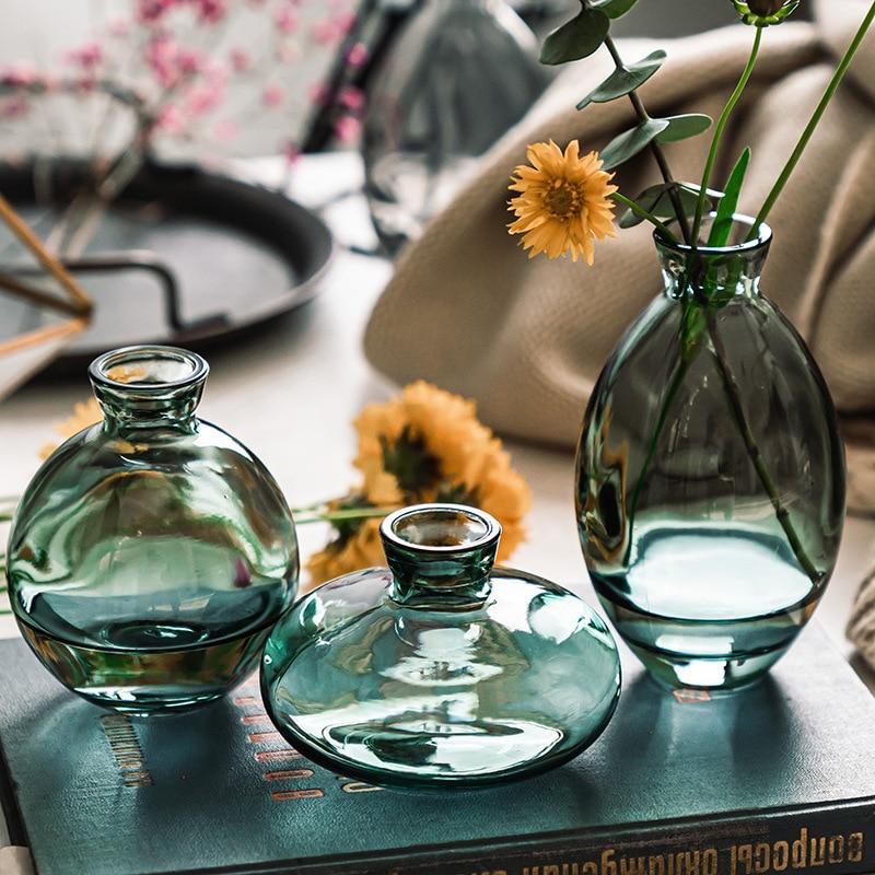 Cezanne Glass Vase 3 pc Set - Western Nest, LLC