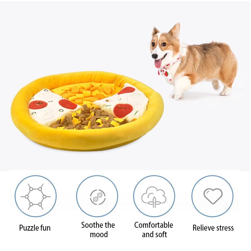 Puppy Pizza Snuffle Mat for Dogs - Western Nest, LLC