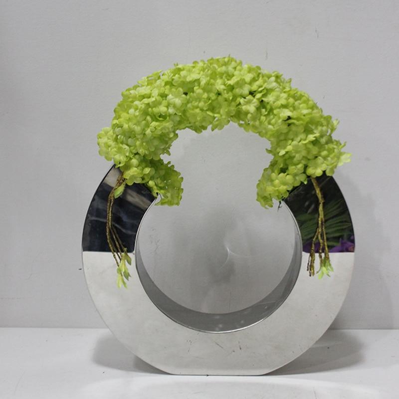 Cercle Steel Flower Vase