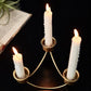 Mondrian Iron Taper Candlesticks and Candelabras - Western Nest, LLC