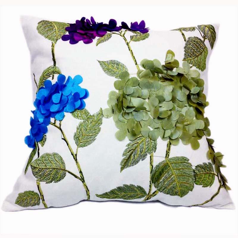 Pinot Embroidered Pillow Cover