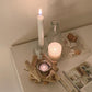 Handmade Coastal Wood Tealight Candle Holder