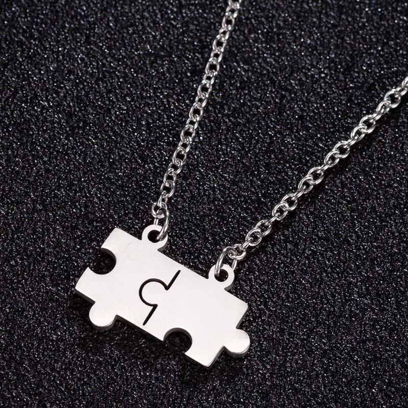 Audrey Autism Puzzle Piece Necklace