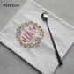 Happiness Embroidered Table Napkins