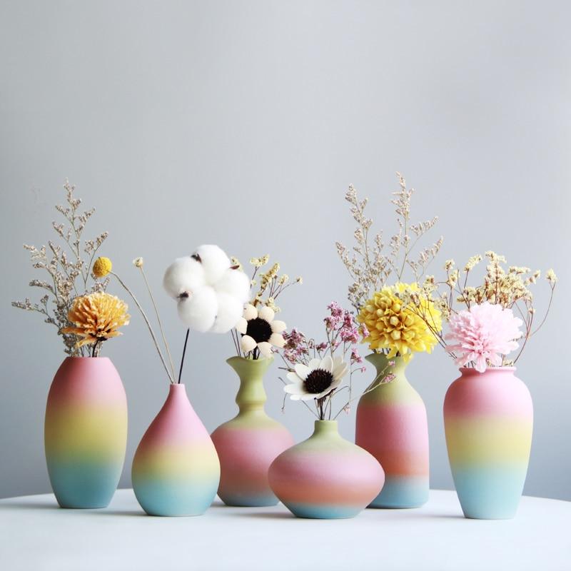 Rainbow Flower Vases - Western Nest, LLC