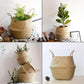 Foldable Weaving Flower Pot Basket