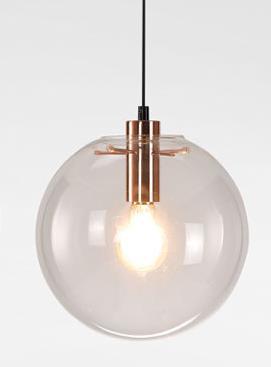 Minimalist Glass Ball Pendant Lamp - Western Nest, LLC