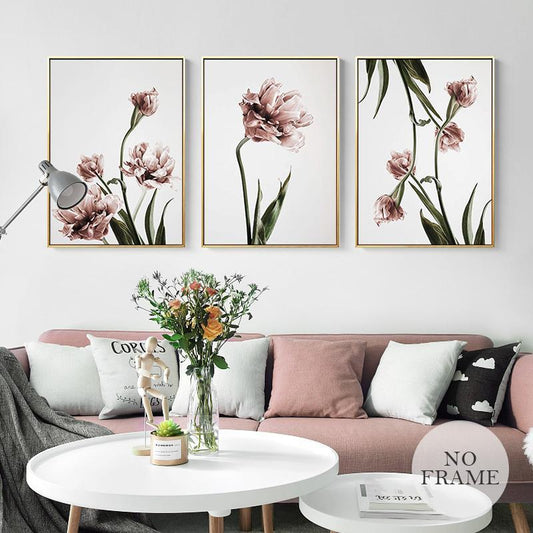 Romance and Flowers Wall Art Collection