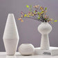 Simplicity in White Vase - Western Nest, LLC